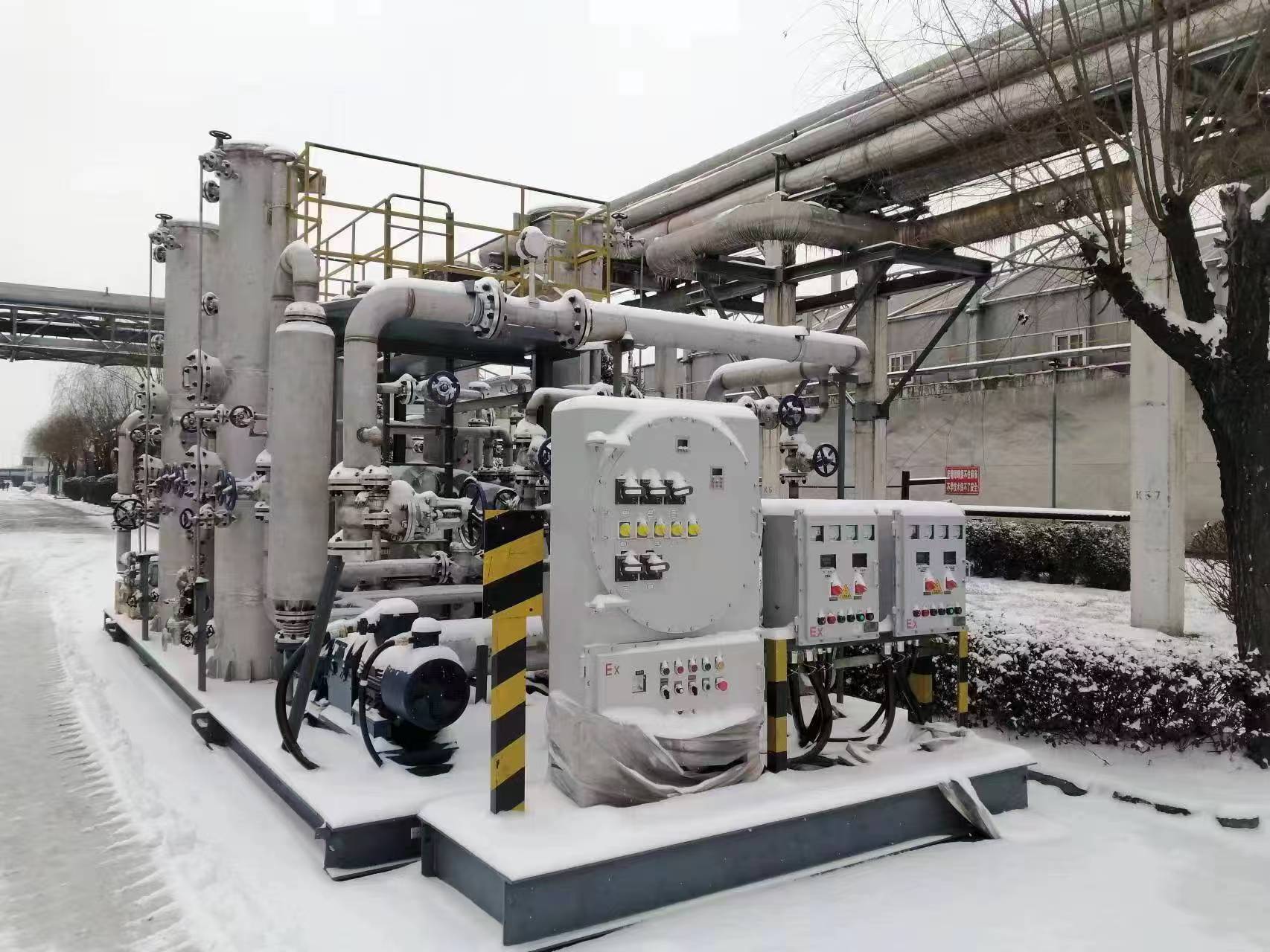 Organic Sulfur Removal Pilot Plant